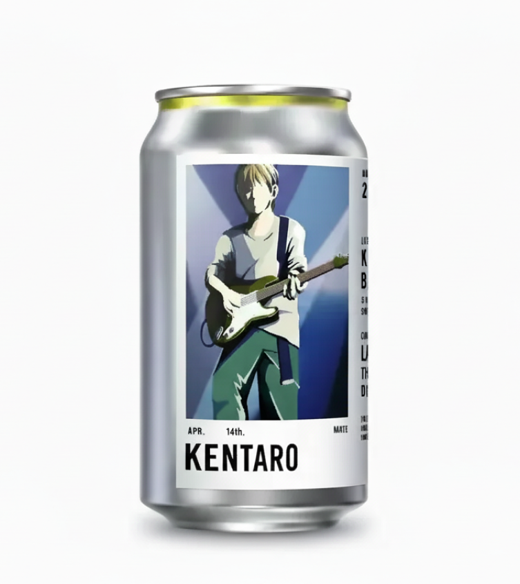 ラベルの貼り付けイメージとラベル編集画面